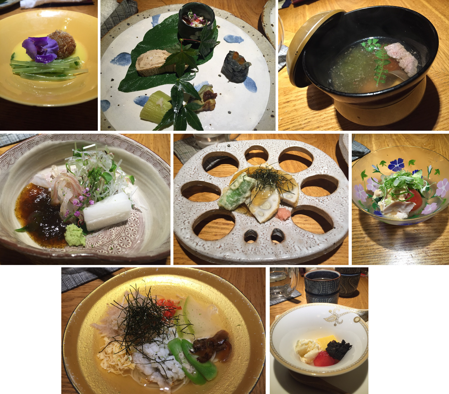 Giro Giro Hitoshina gastronomia em um kaiseki em Kyoto Panorama de