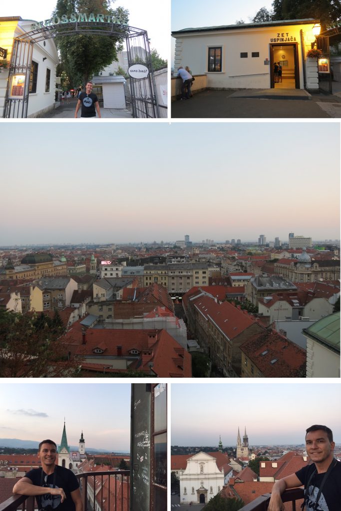 Vista da Cidade Alta de Zagreb