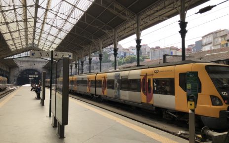 trem em Portugal