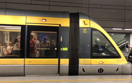 metrô no Porto