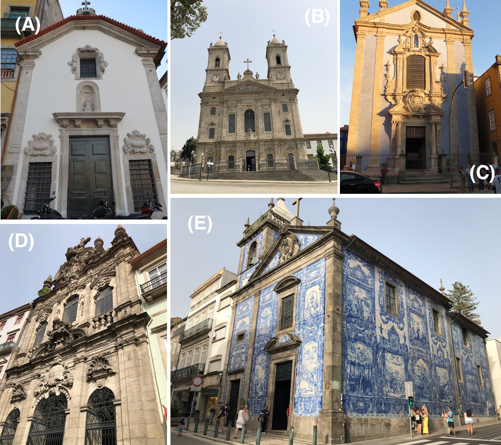 igrejas do Porto