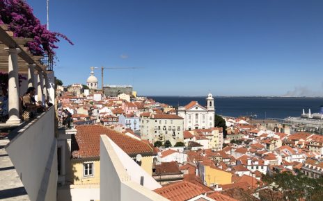 locais com vista em Lisboa
