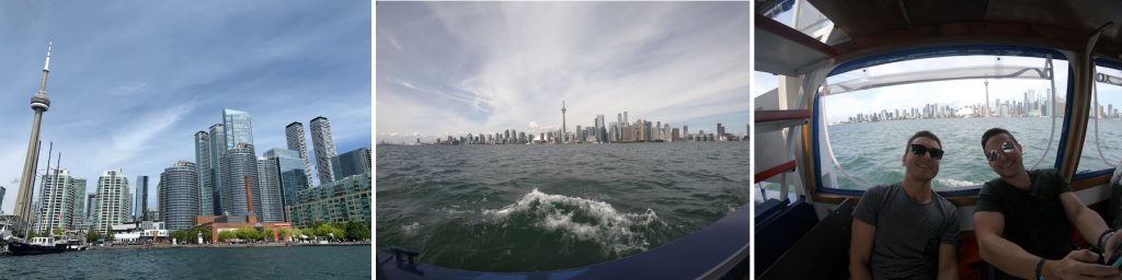passeio de barco em Toronto