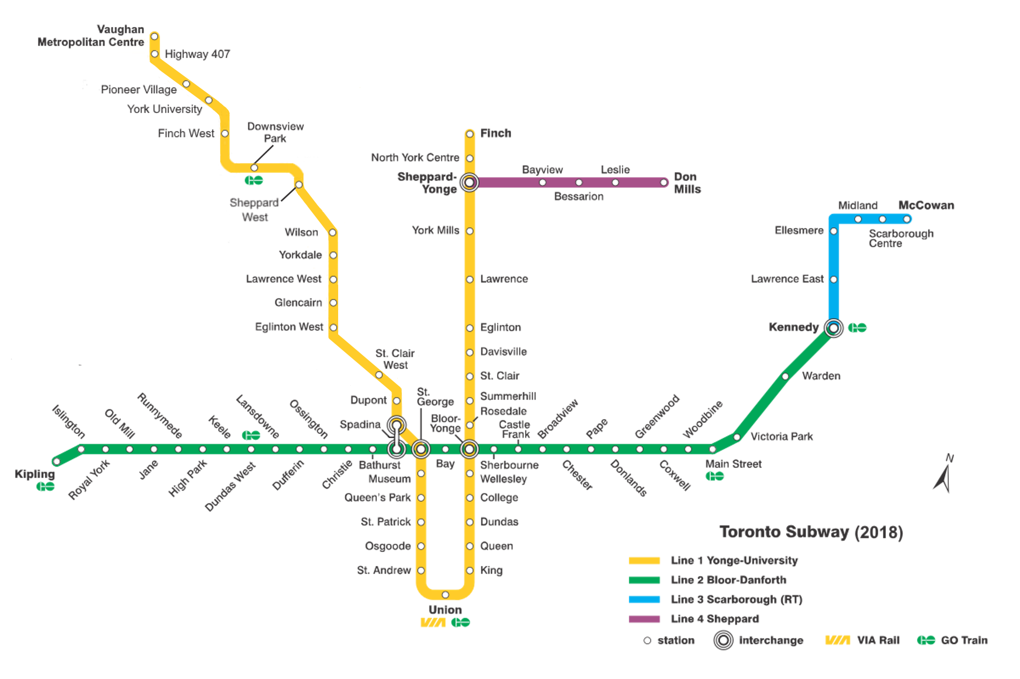 Metrô em Toronto tudo que você precisa saber para utilizar