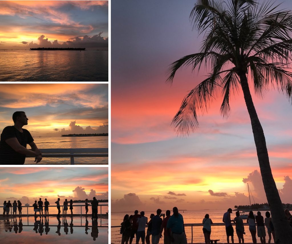 Sunset em Key West