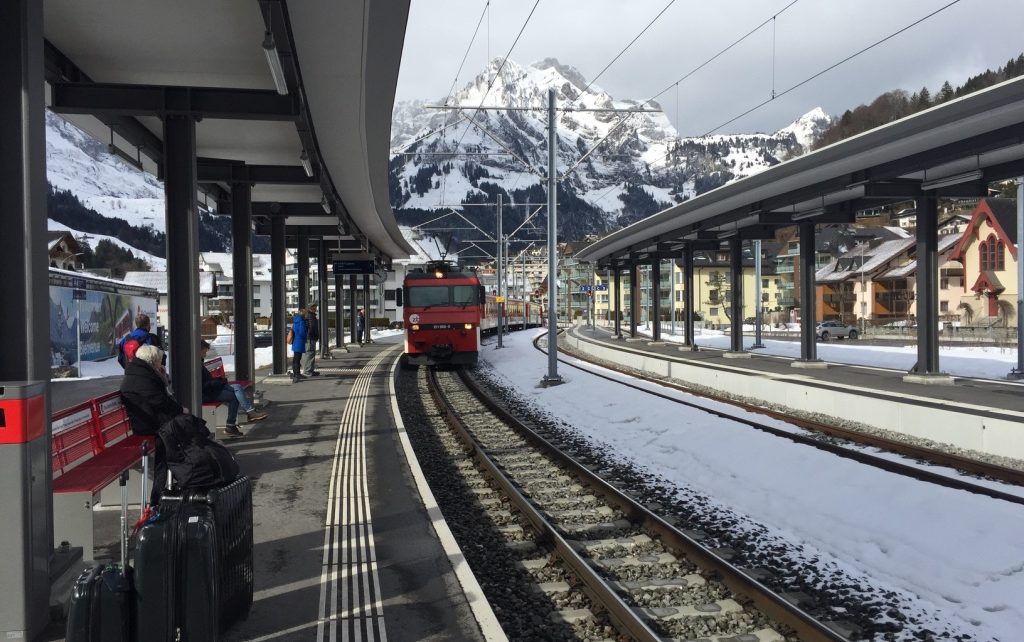Informações trem na Suíça