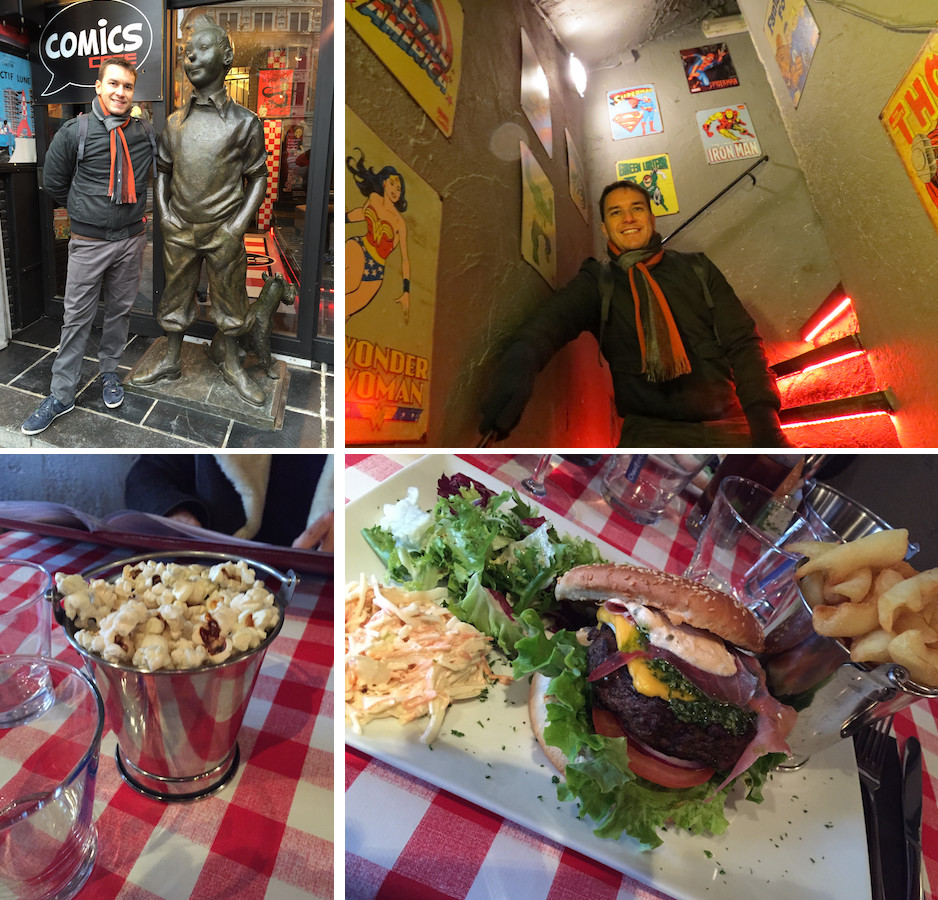 onde comer e beber em Bruxelas - Comics Café