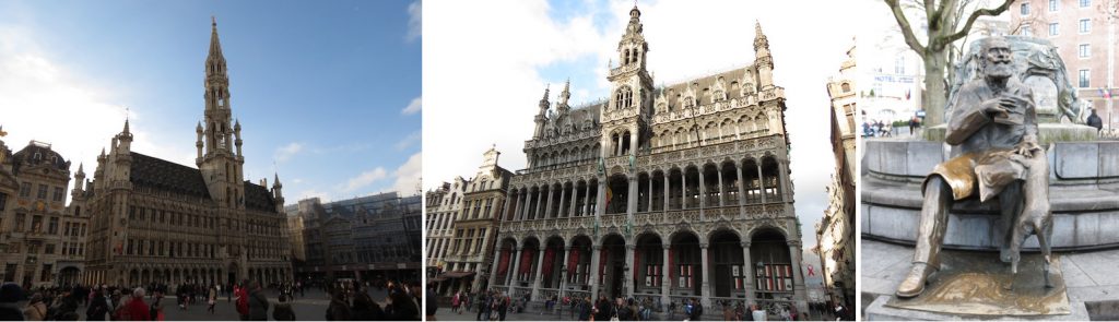 Prédios da Grand Place de Bruxelas