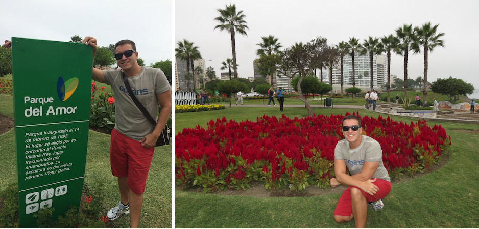 Parques em Lima - Parque do Amor