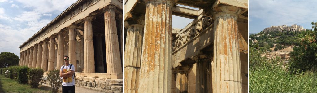 Templo de Efesto na Ágora Antiga em Atenas