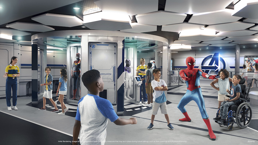 Marvel Super Hero Academy no Disney Wish