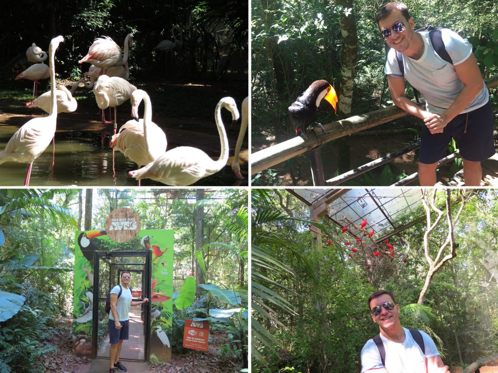 Viveiro Floresta e Pantanal no Parque ds Aves