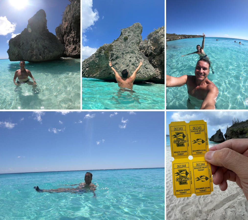 Praias em Curaçao - Cas Abao
