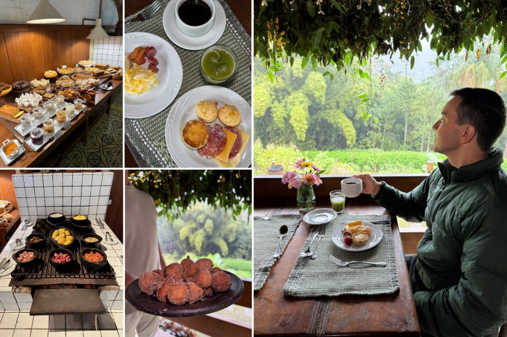 Café da Manhã no Parador Lumiar