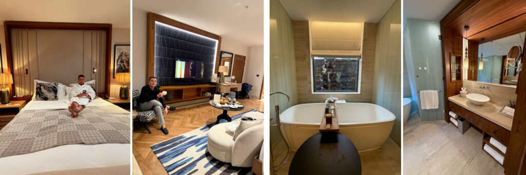 Quarto e Banheiro Hotel em Cape Town