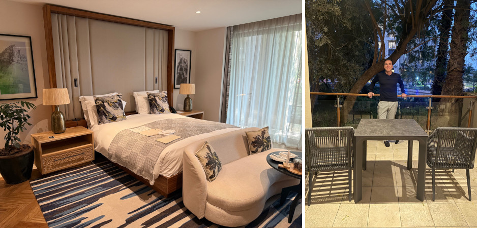 Quarto e Varanda One&Only Cape Town