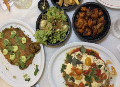 Milanesa no Bodegón Rio