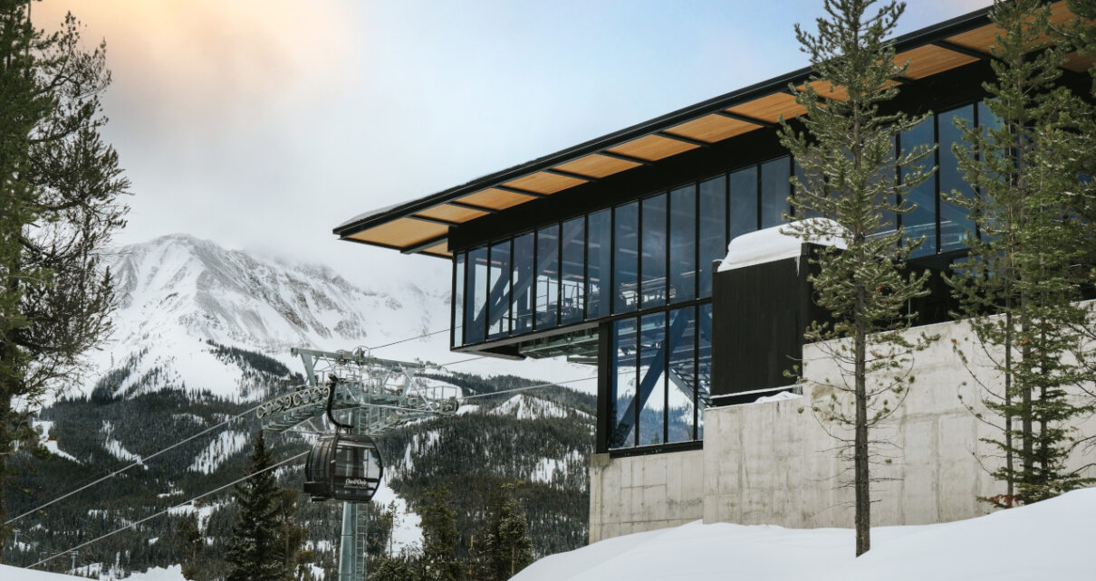 temporada de esqui em Montana