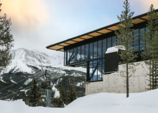 temporada de esqui em Montana