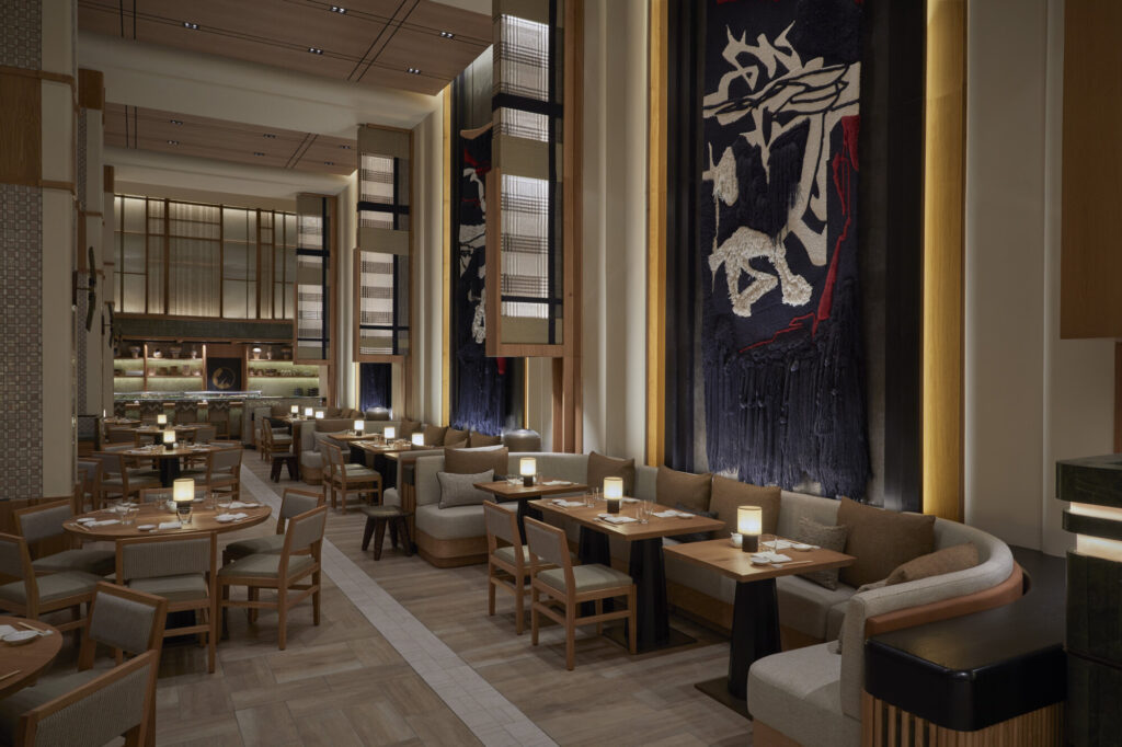 Ambiente do Nobu Cape Town