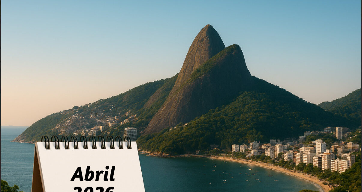Eventos no Rio em abril de 2026
