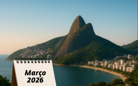 Eventos no Rio em março de 2026