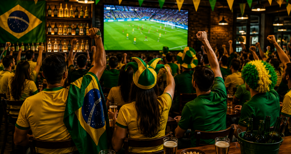 Bares para assistir os jogos da Copa no Rio