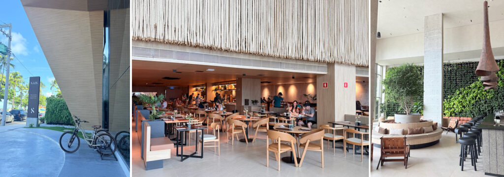 Lobby hotel em Maceió