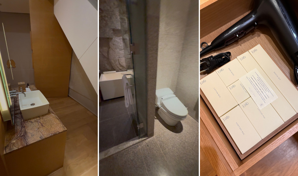 Banheiro Park Hyatt Seoul